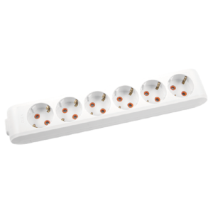 VİKO 6'LI BEYAZ UZATMA KABLOSU