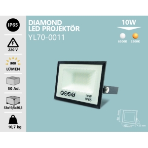 10W LED PROJEKTÖR GÜN IŞIĞI