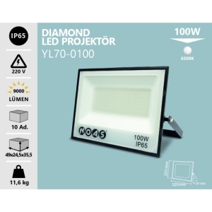 100W LED PROJEKTÖR BEYAZ