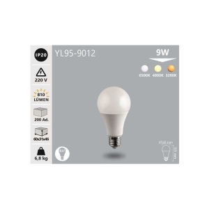 9W LED AMPUL GÜN IŞIĞI