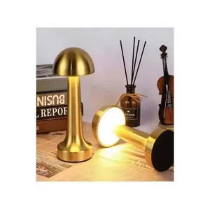 MANTAR (ATİNA) ŞARJLI MASA LAMBASI GOLD NOAS